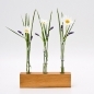 Wooden Bud Vase Flower Stand Flower Arrangement Wedding Centerpiece LITTLE VIOLET Limited Edition