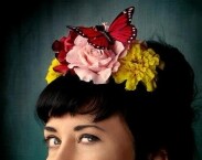 Viva Frida Flower Band Burlesque Mexican Rockabilly Butterfly