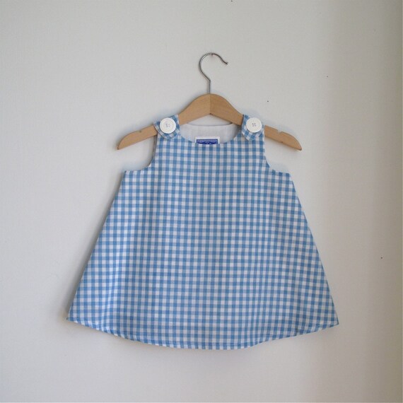 Dorothy Wizard of Oz Blue Gingham Halloween Costume by aprilscott