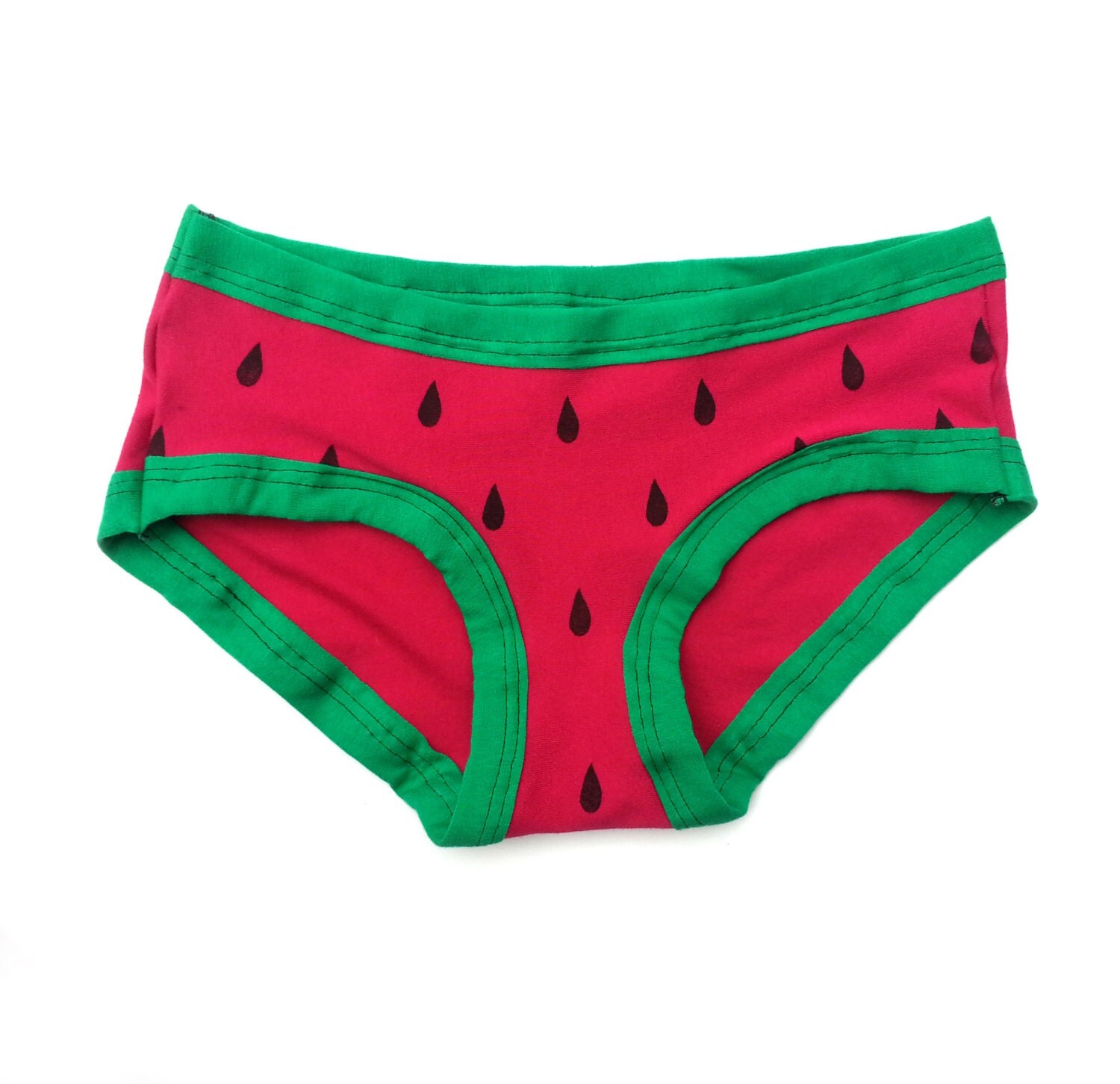 Watermelon Undies Handmade Underwear Size S