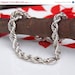 Etsy, Vintage Sterling Silver Roped Chain Bracelet, Etsy Jewelry, Vintage, Jewelry, Bracelet, GIft, Silver Bracelet, Sterling Silver