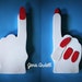 Blurred Lines Foam Finger Miley Cyrus MTV VMAs Robin Thicke Video - RESERVED