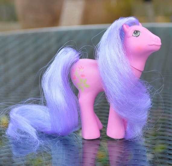 Vintage My Little Pony Pink Flutter Pony 'Lily