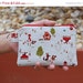 SALE Little Red Riding Hood - Small Zipper Pouch / Cell Phone Gadget Holder