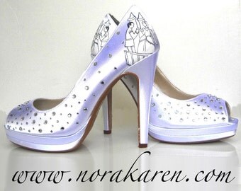 bridal cinderella shoes