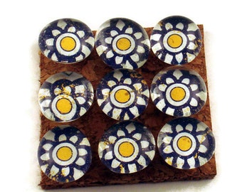 Decorative Push Pins Cork Board Pins Thumb Tacks Bulletin Board Pins in Fiesta (P88)