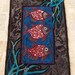Three Fish Primitive - Hooked Rug
