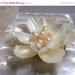 ON SALE Clasp Shell and pearl flower