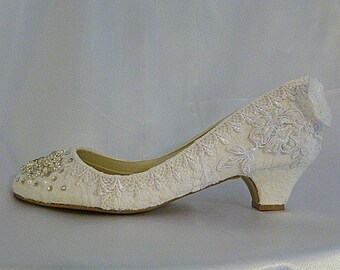 2 bridal shoes