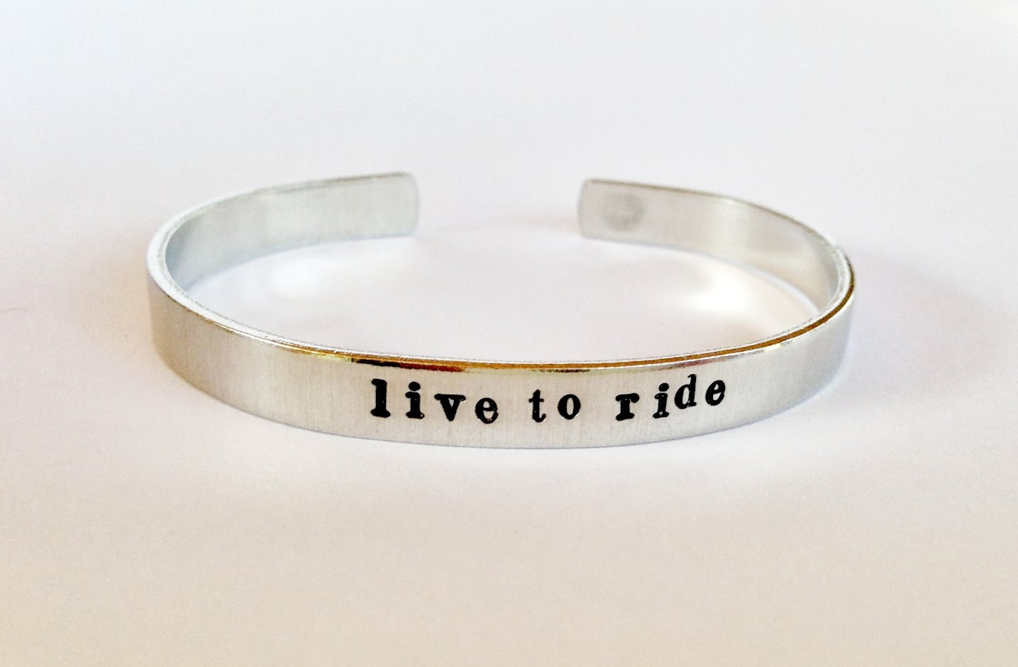 Live to Ride Cuff Bracelet