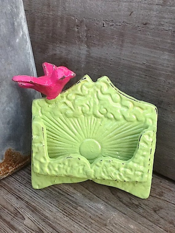 items similar to business card holder apple green small bird office supplies business items similar to business card holder apple green small bird office supplies business