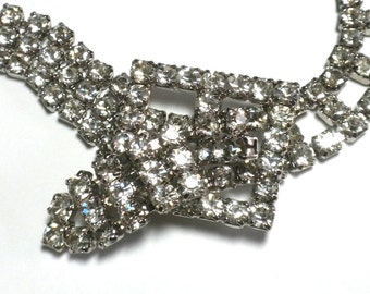 Stellar Rose Rhinestone Hair Bling or Bling Belt, with ribbon  61601
