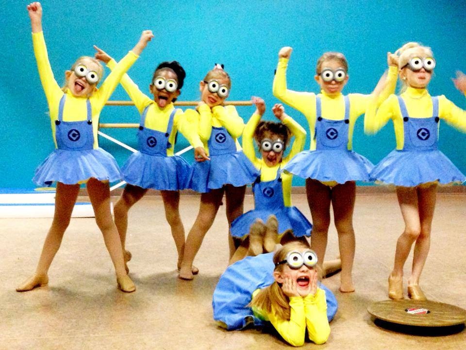 Costume Minion Dancewear girls CUSTOM MADE RESERVED