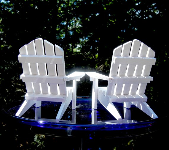 DIY Cake Topper Kit - Just Chairs - Adirondack Chairs For 