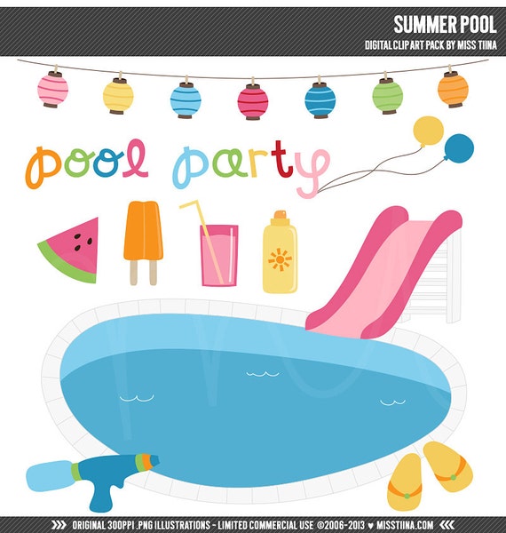 summer pool clip art - photo #12
