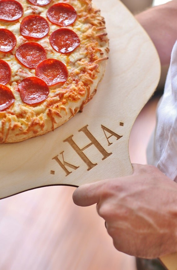 Items similar to Personalized Pizza Paddle Custom Engraved Monogrammed