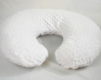 Snow White Boppy Pillow Cover