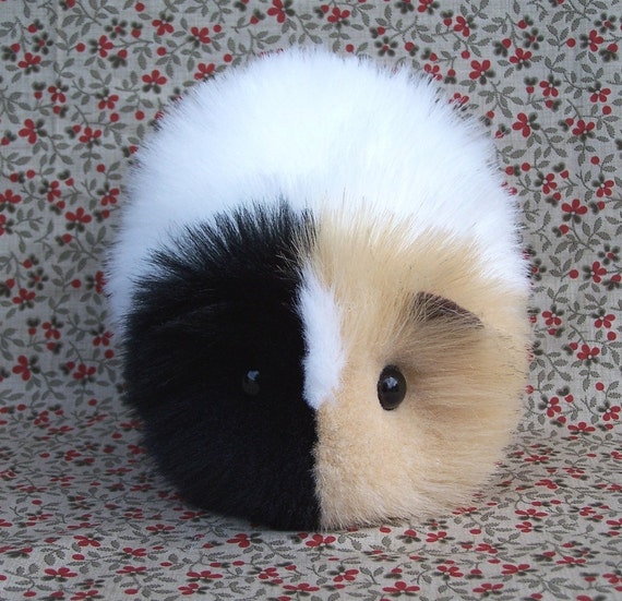 Calico Guinea Pig Cute Handmade Plush Toy