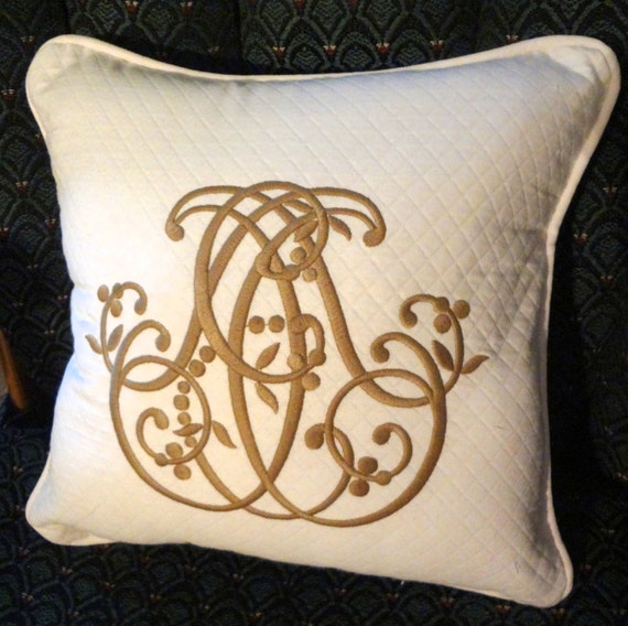 Items similar to One 12 inch Pillow Cover with Zipper and Piping