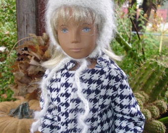 Houndstooth Sophisticated Coat for Sasha