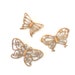 vintage plastic retro butterfly garden wall hangings, homco, springtime, 1970s