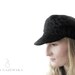Unisex hat - Cap - Autumn Casual newsboy Cap - Vintage Inspired with Rustic Studs - Classic Hat Accessory - Fall Fashion Trends