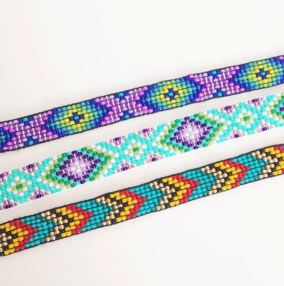 Items similar to Custom Beaded Friendship Bracelet - You choose the ...