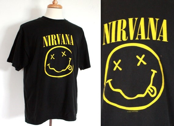 original nirvana tour shirt