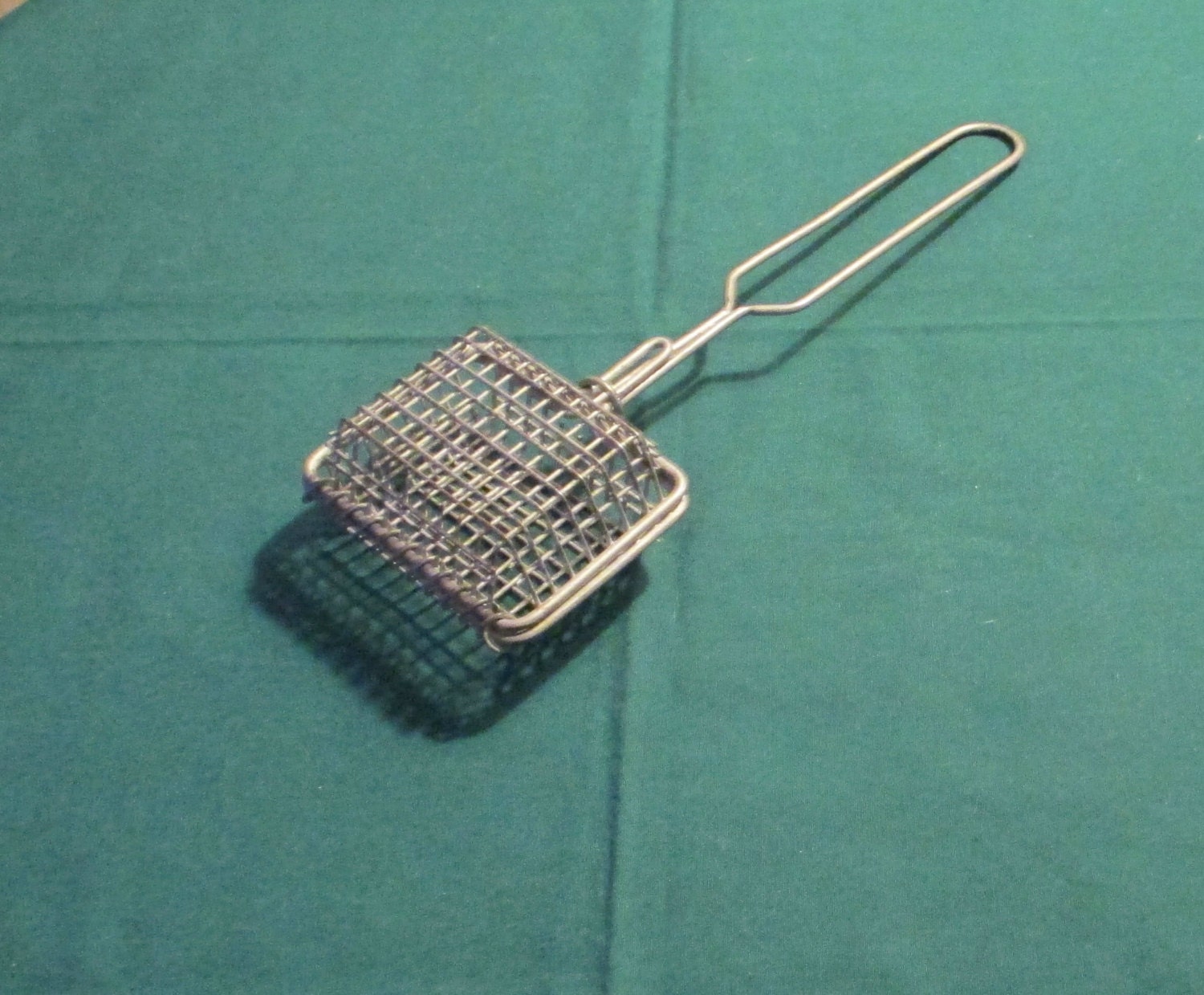 Vintage Soapsaver Metal Soap Cage & Handle 1930's
