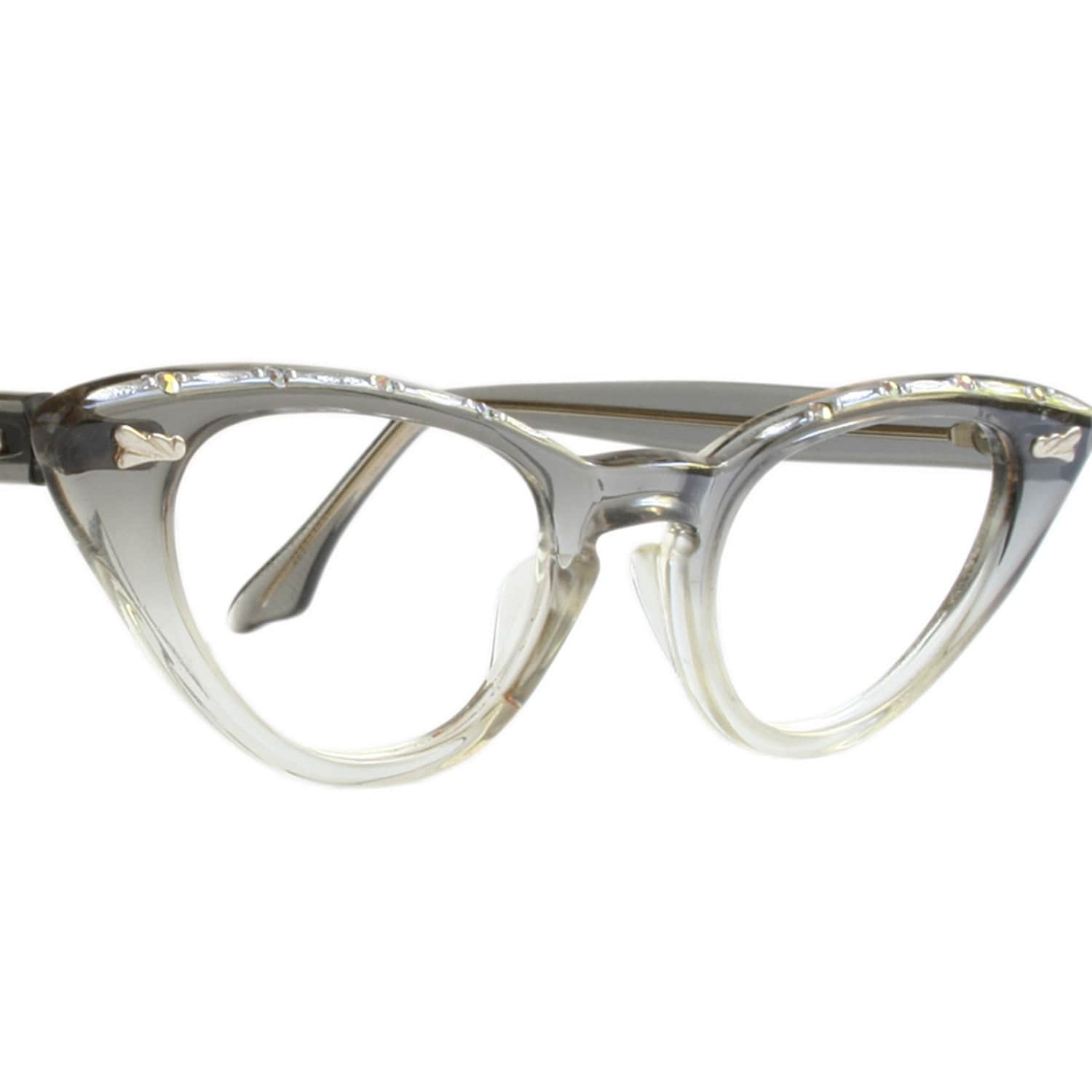 Small Cat Eye Glasses Vintage Glasses Frames Cat Eye