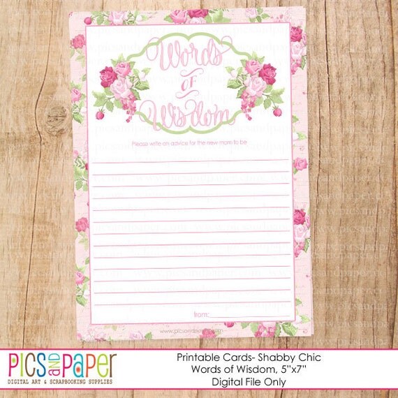 items similar to shabby chic words of wisdom or advice for items similar to shabby chic words of wisdom or advice for