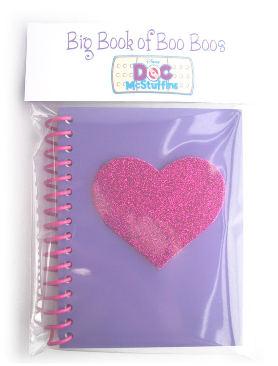 Items similar to Doc McStuffins Handmade Big Book of Boo ...