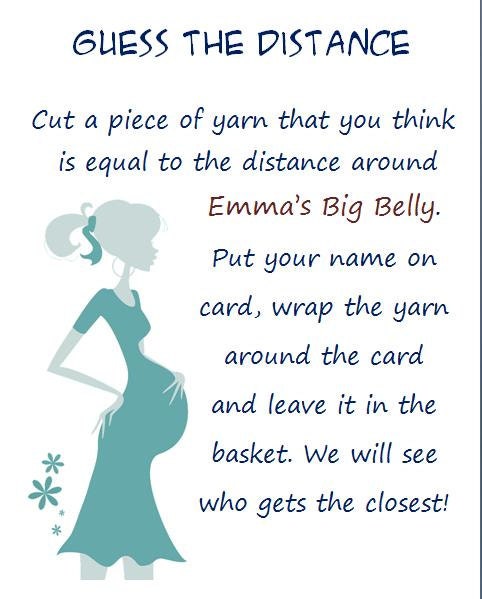 7 Baby Shower Games Measuring Belly Belly Games Baby Measuring Shower