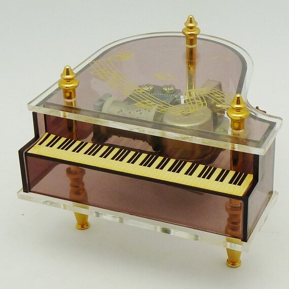 Piano Music Box Etsy