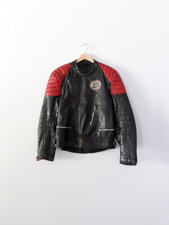 vintage motorcycle jacket / 1980s racing jacket by 86Vintage86