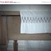 ON SALE Antique Bolster Pillowcase