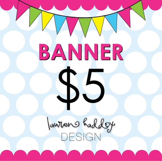 DIY, Banner, A LA CARTE Il_570xn
