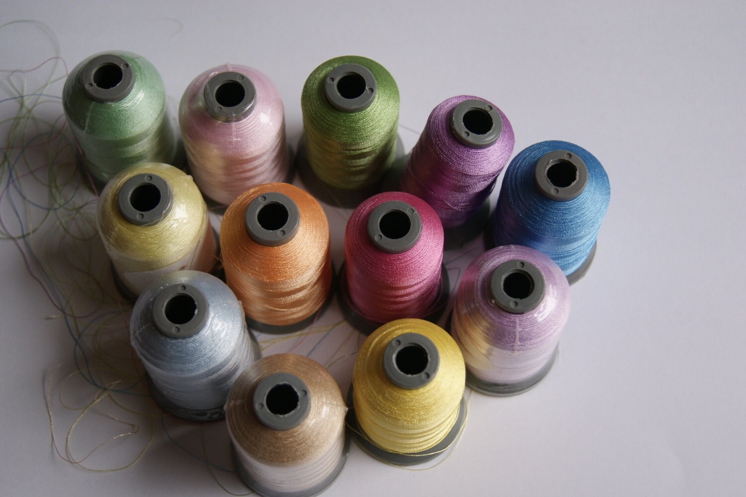 Embroidery Thread 100 polyester 1000m per roll by KrazyBeaz