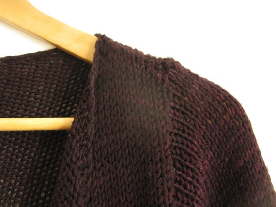 PATTERN Drape Front Fitted Cardigan Knitting Pattern Pdf ...