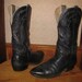 Cristobal ROMERO Handcrafted Tall Cowboy Boots Mens 11 D