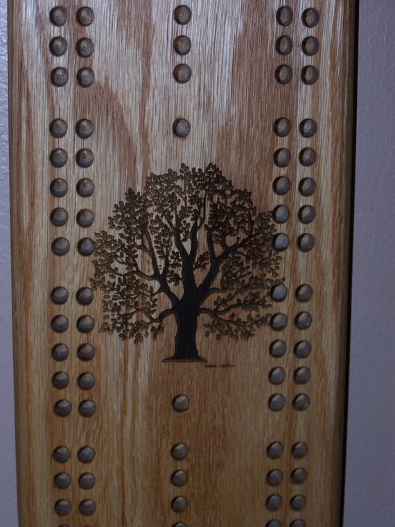 Bullet Custom Peg Cribbage Board. by LakelandDecor on Etsy