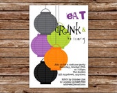 DIY Printable Halloween Lantern Invitation Il_170x135