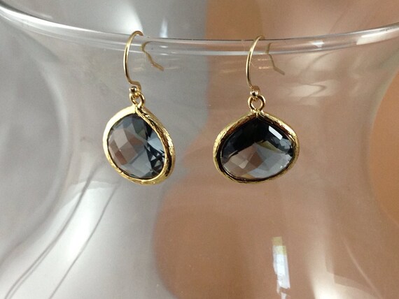 Gold filled earrings along with non tarnish by bazinedezine