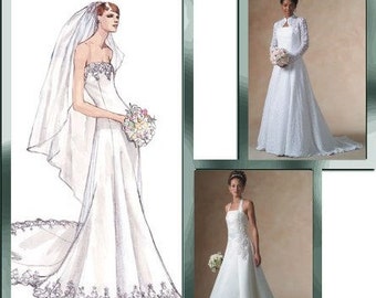 Popular items for wedding gown pattern on Etsy