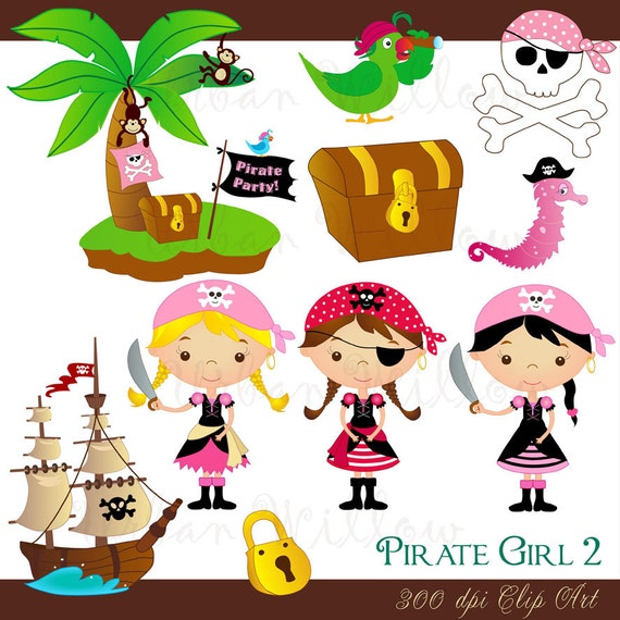 free girl pirate clipart - photo #34