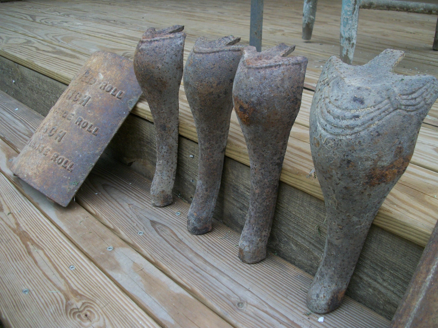 antique cast iron legs wood stove legs cast iron
