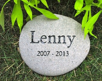 Dog Memorial Stone , Cat memorial, Pet Loss, Pet Grave Marker Dog Cat