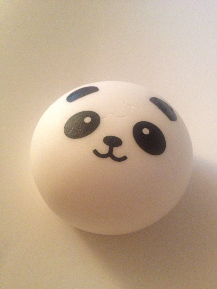 Kawaii Squishy Jumbo Scented Panda Buns Boy by ToxyKawaii on Etsy