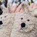 Kaninchen fingerlose Handschuhe (Beige) - kostenloser Versand weltweit