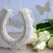 Wedding gift for couples- Vintage style wedding horseshoe decoration
